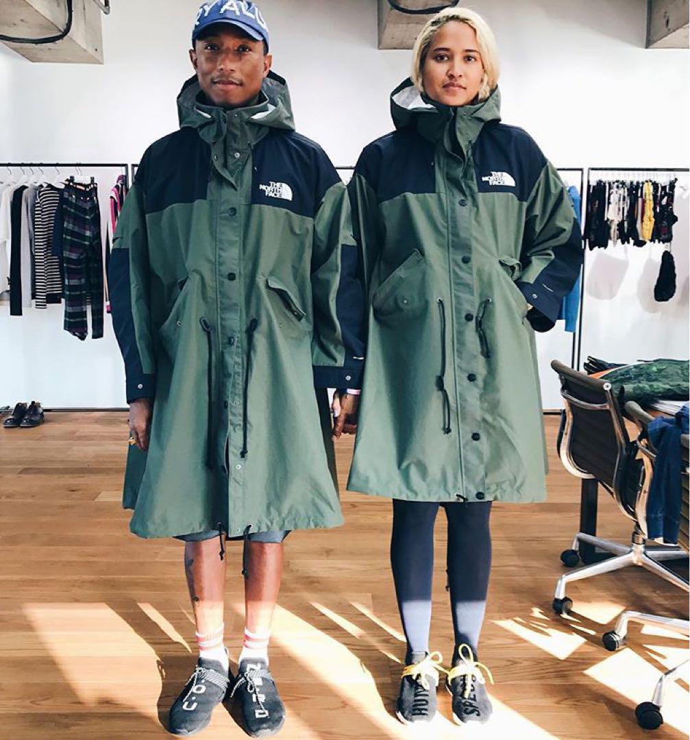 ノースフェイス ホワイトレーベル ミリタリーコート SACAI HYKE