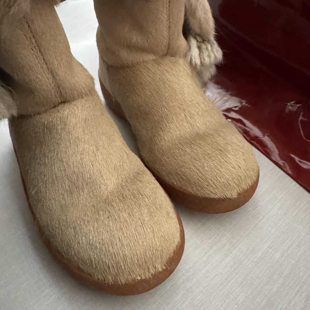 フェラガモSalvatoreFerragamo 本革ムートンブーツ
