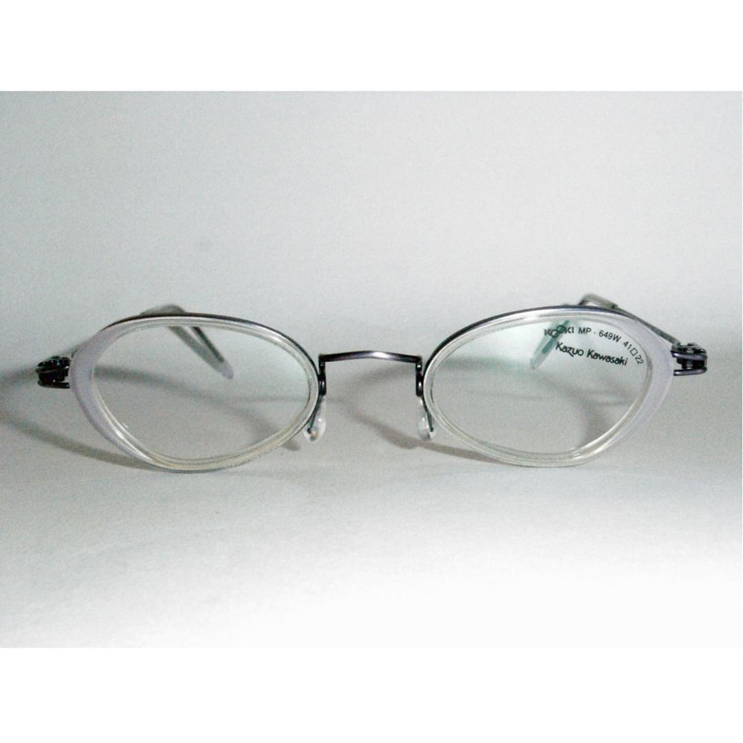 メガネ 卵三角セル枠違いパープルシルバー Kazuo Kawasaki 増永眼鏡 メルカリ メガネ 卵三角セル枠違いパープルシルバー Kazuo Kawasaki 増永眼鏡 メルカリ