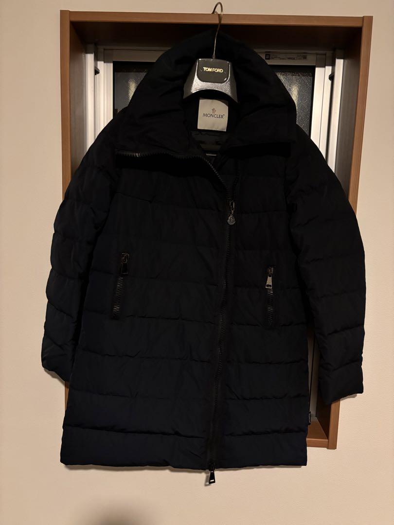 美品】MONCLER GERBOISE ダウンコート ネイビー 美品】MONCLER GERBOISE ダウンコート ネイビー