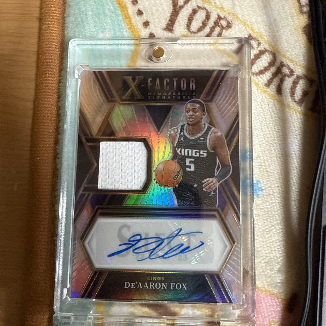 De Aaron Fox X Factor サインカード 66 99