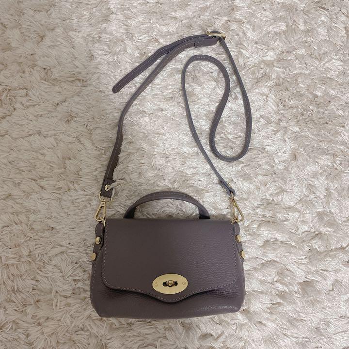 超美品 ローラディマッジオ☆本革ショルダーバッグ -