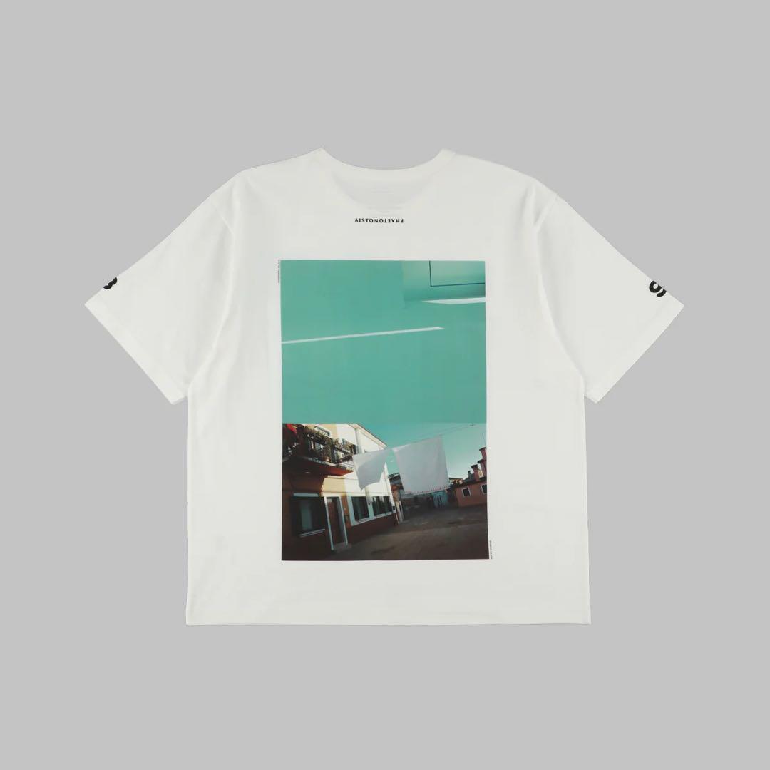 キムタク着　AISTON x PHAETON PHOTO Tシャツ WHITE