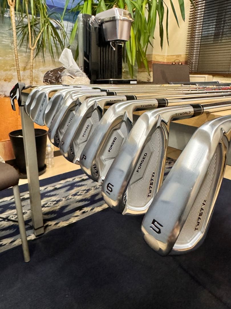 ゴルフクラブフルセット　メンズ　未ラウンド　ゴルフバッグセット　パームツリー