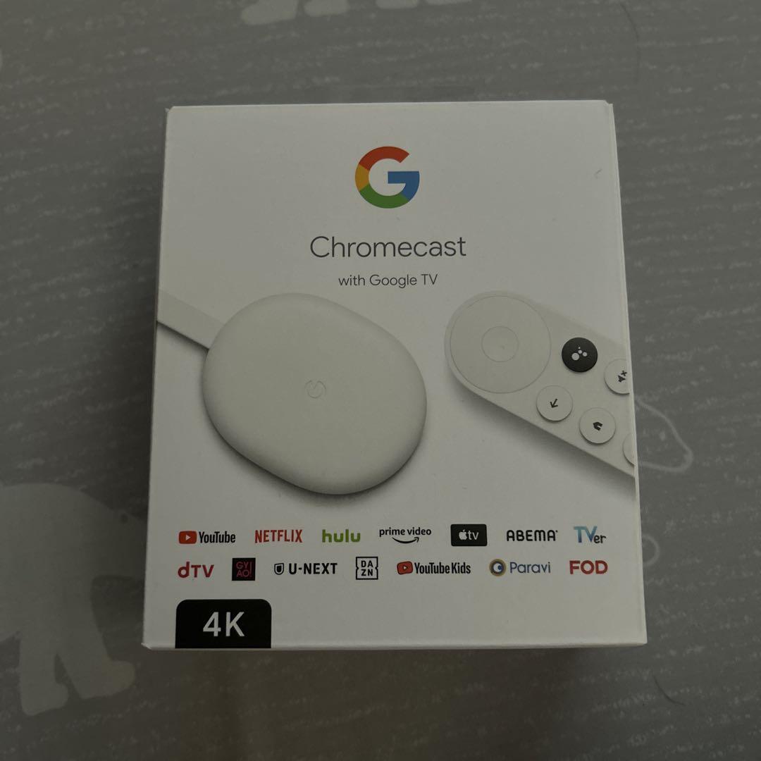 Chromecast with Google TVテレビ
