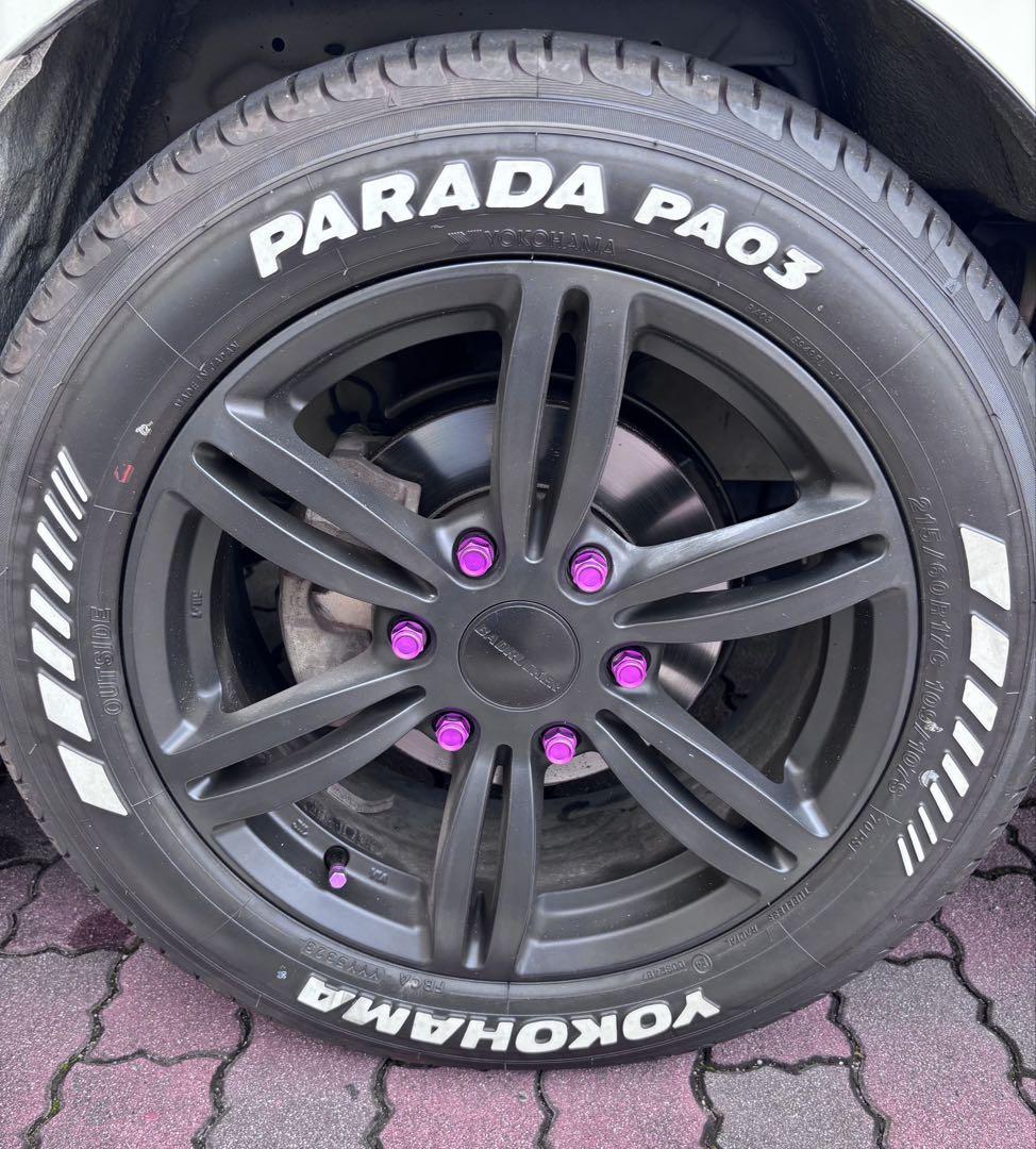 ホイールのみ 415コブラ バッドラッカー 17インチ