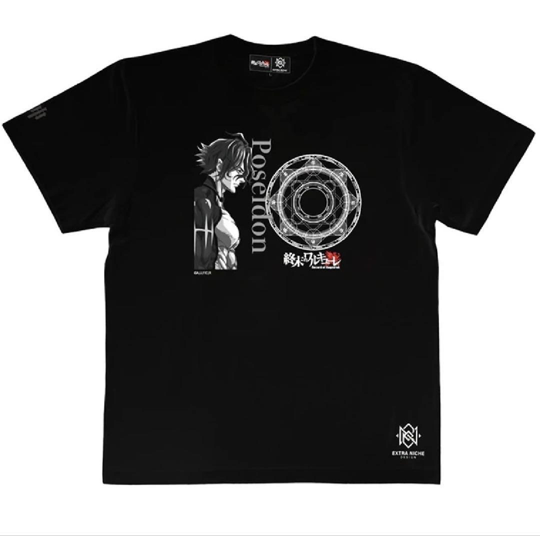 終末のワルキューレ　ポセイドン Tシャツ Mサイズ ブラック