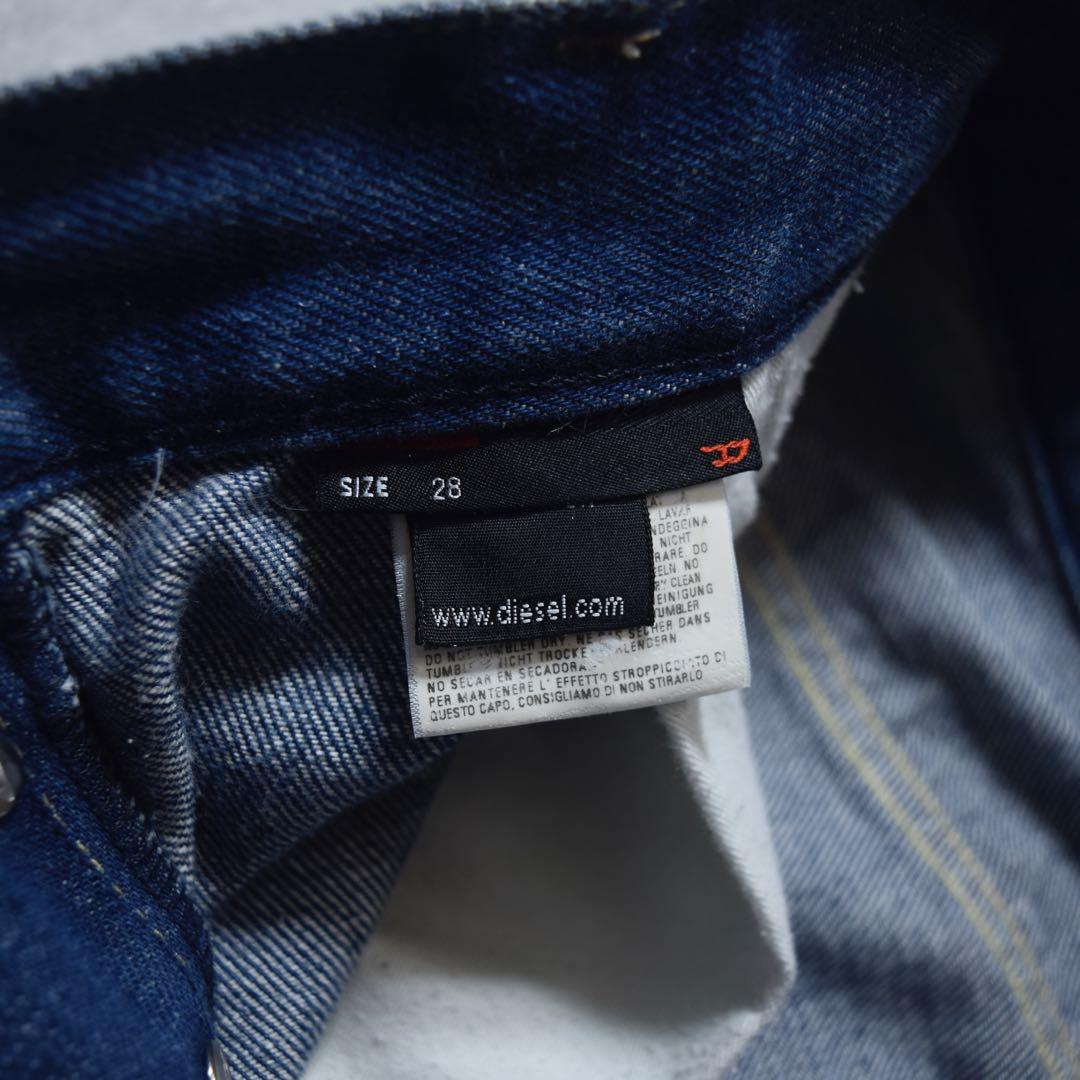 DIESEL archive ベルボトムデニムパンツ シルエット◎ 立体裁断