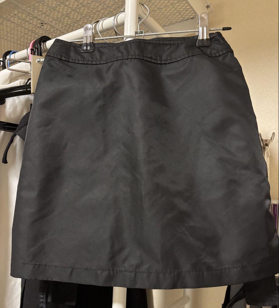 VIAVANDA STRINGS WRAP SKIRT BLACK - メルカリ