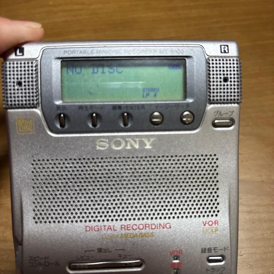 ☆☆極上美品❕通電確認済☆☆ SONY ポータブルMDプレーヤー MZ-B10 SONY ポータブルMDプレーヤー MZ-B100 - メルカリ