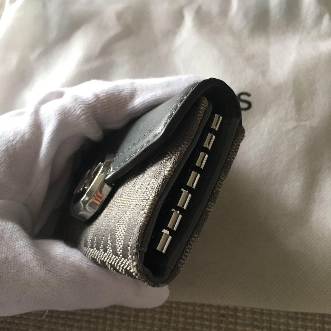 新品 マイケルコース MICHEAL KORS グレー キーケース - メルカリ