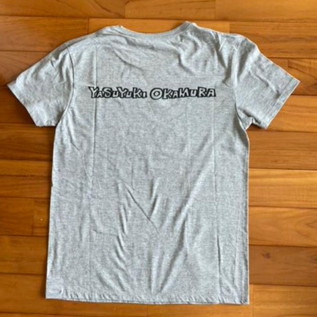 岡村靖幸*久保ミツロウTシャツ*グレー - メルカリ