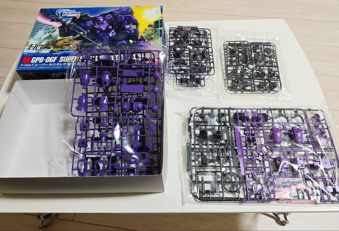 HG GPB-06F スーパーカスタムザクF2000(赤バンダイ)