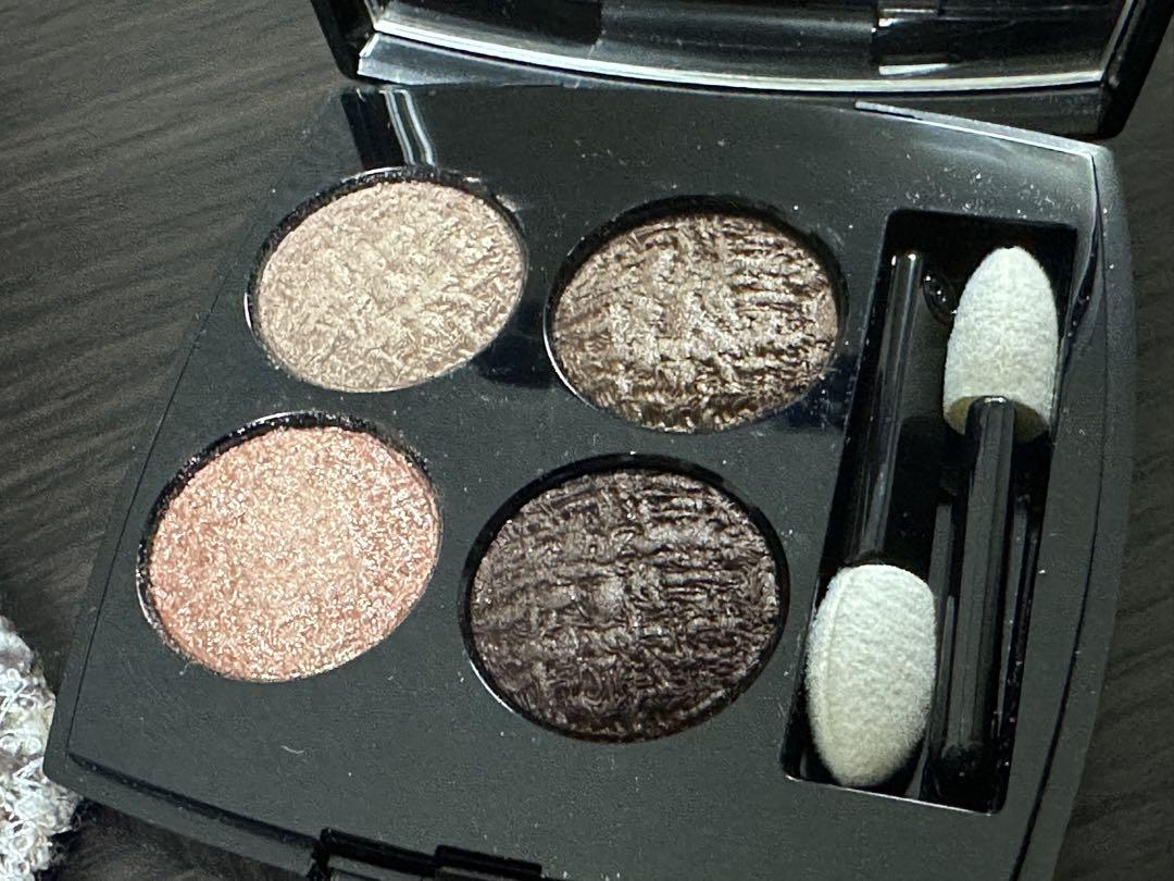 CHANELレキャトルオンブルツイードブランエローズ　シャネル　アイシャドウ
