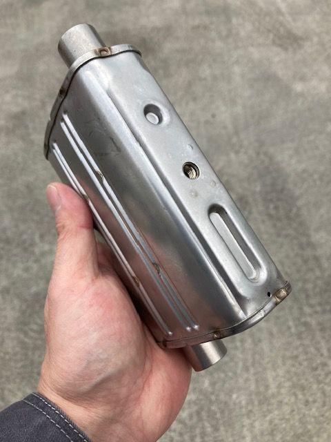 ステンレス製マフラー部品