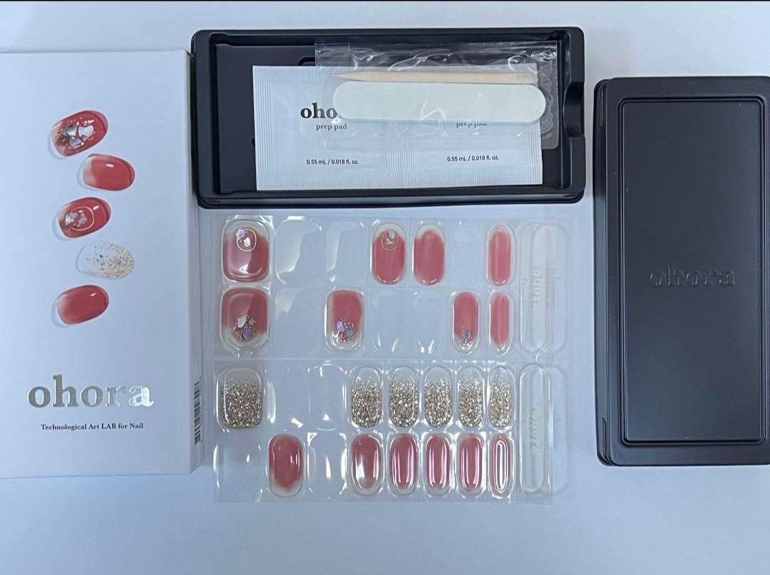 新品未使用 オホーラ ohora ジェルネイルシール ケアセット3点
