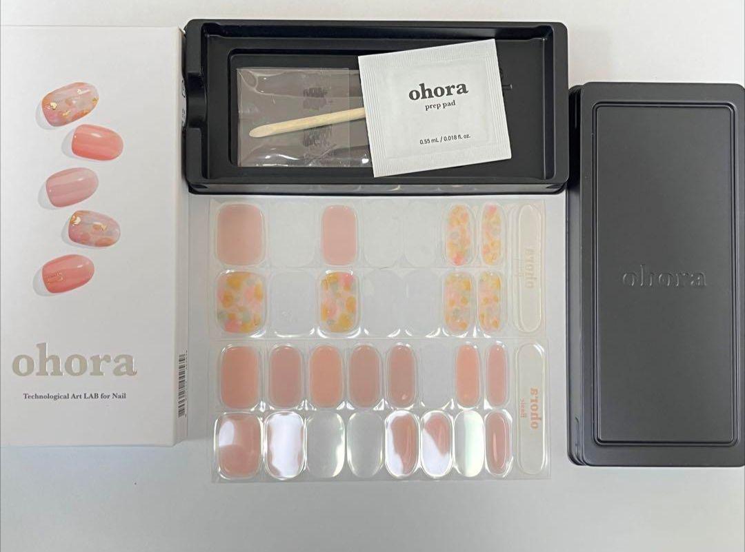 新品未使用 オホーラ ohora ジェルネイルシール ケアセット3点