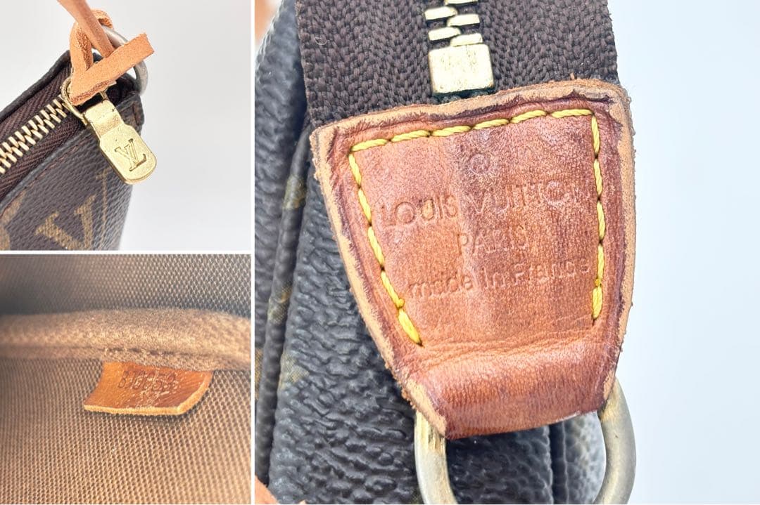 ルイヴィトン モノグラム M51980 ポシェット アクセソワール ポーチ ルイヴィトン モノグラム M51980 ポシェット アクセソワール ポーチ