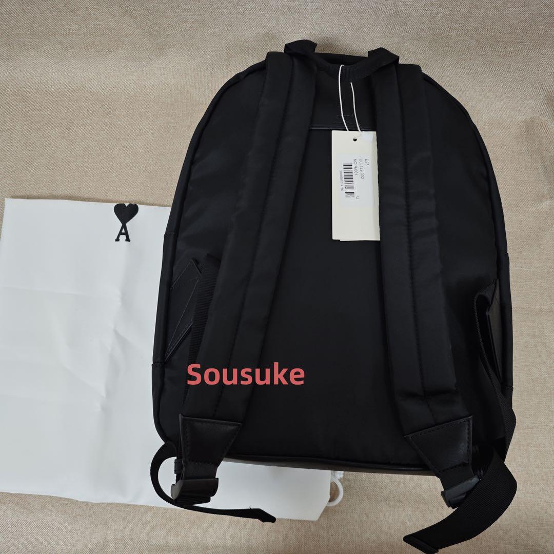 AMI PARIS ハートロゴ バックパック リュックサック