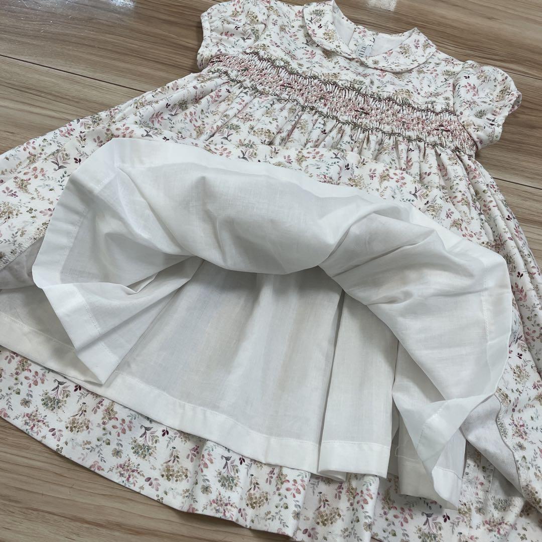 美品❣️アマイア　キッズ　ワンピース　4y/100❤️ボンポワン　サンサカエプチ