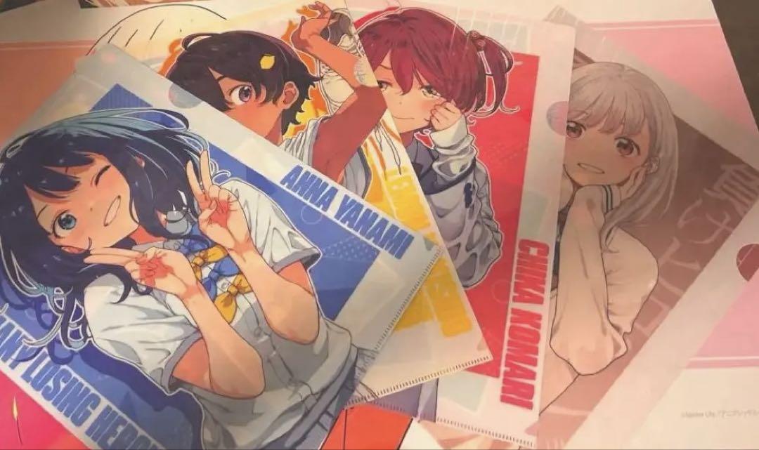 負けヒロインが多すぎる！　クリアファイル　4種