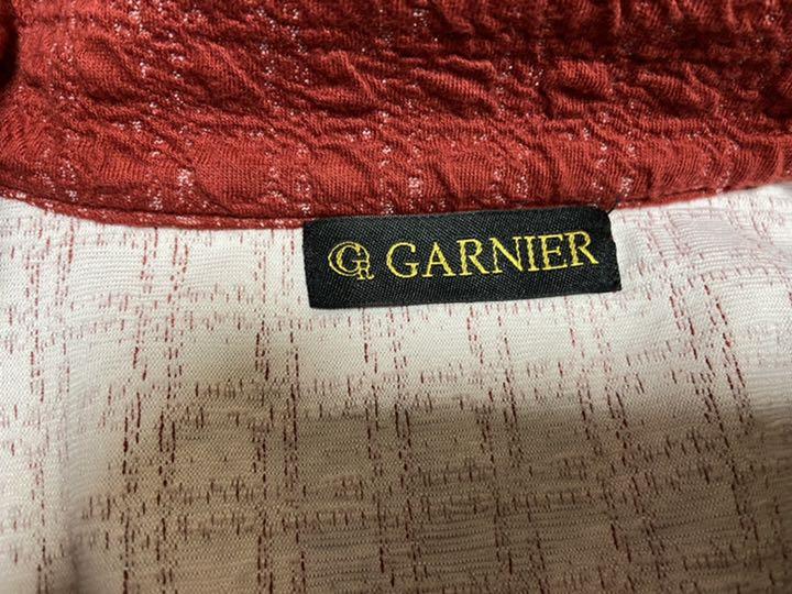 ーバンリサ GARNIER size L L 新品未使用 rMHvK-m74956623389 長袖スタンドポロ カットソー ブランド