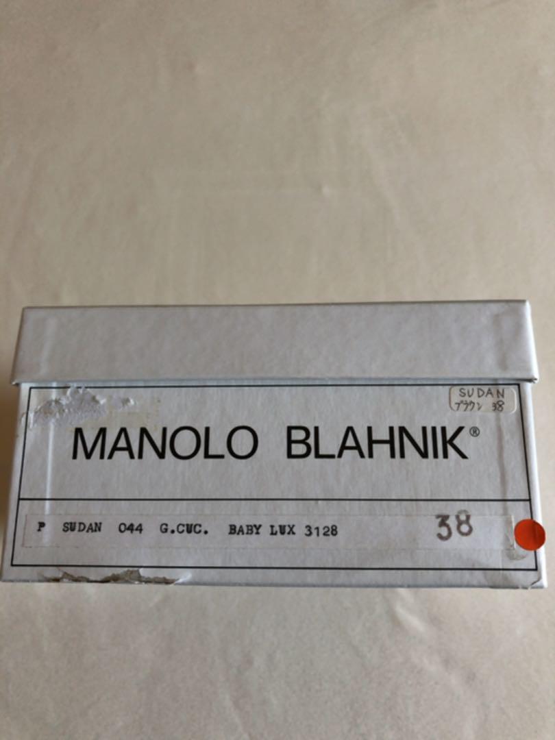 マノロブラニク 38サイズ 01J8D-m74957241064 トングサンダル 人気大得価