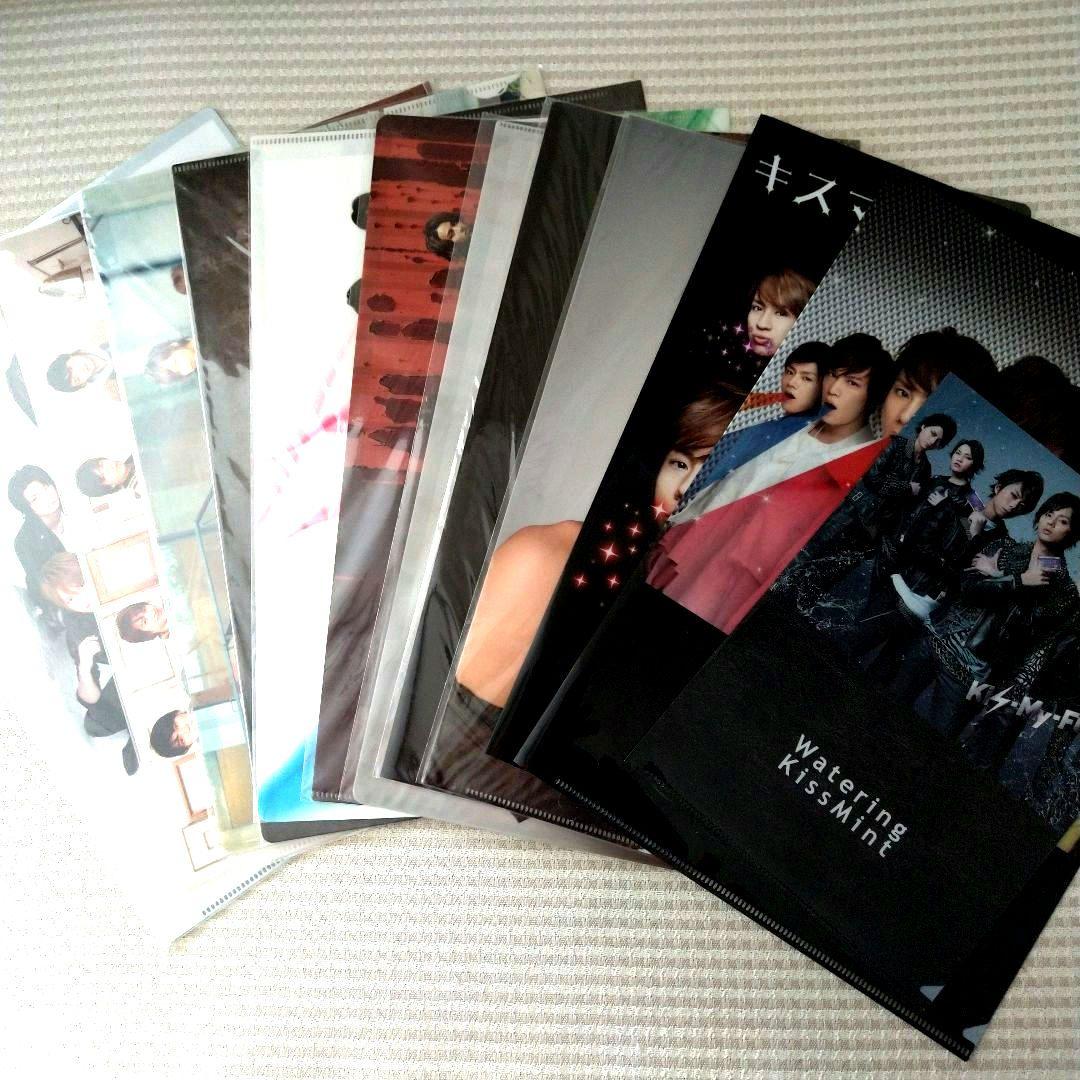 未開封】 Kis-My-Ft2 クリアファイル 9枚 (+キスミントF3枚) - メルカリ