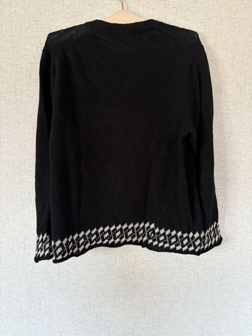COMME des GARCONS HOMME 麻ニット　田中オム　美品