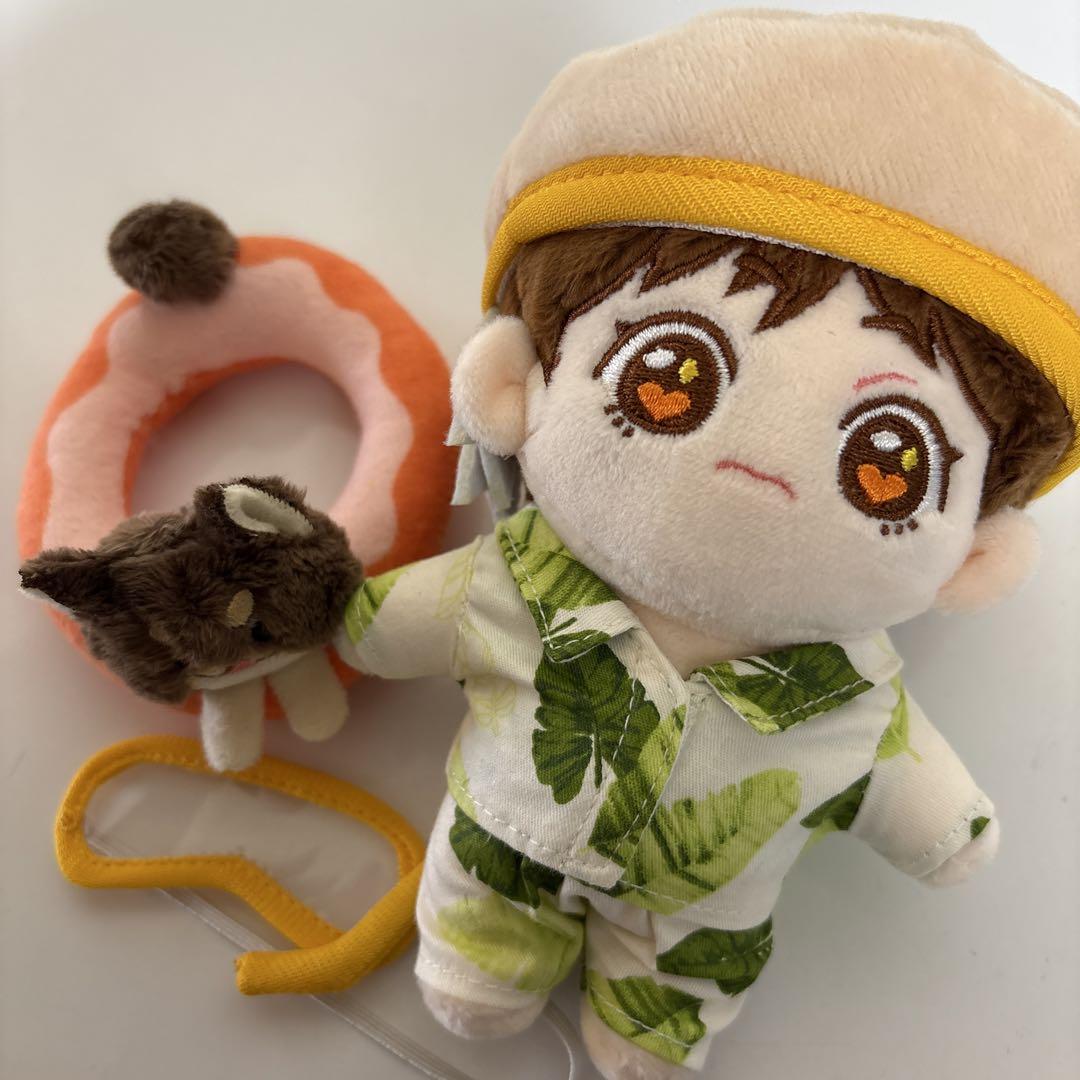テテぬい ヨンタン 浮き輪セット 15cm ぬいぐるみ