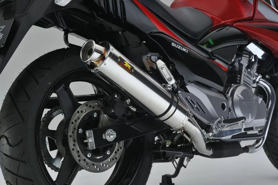 最安値 Realize スズキ カールTypeCマフラー Aria GSR250 パーツ