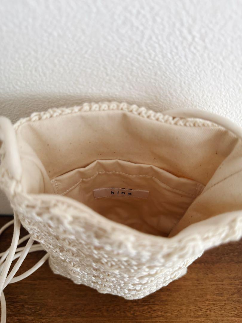 kina / mini bag . ami ecru