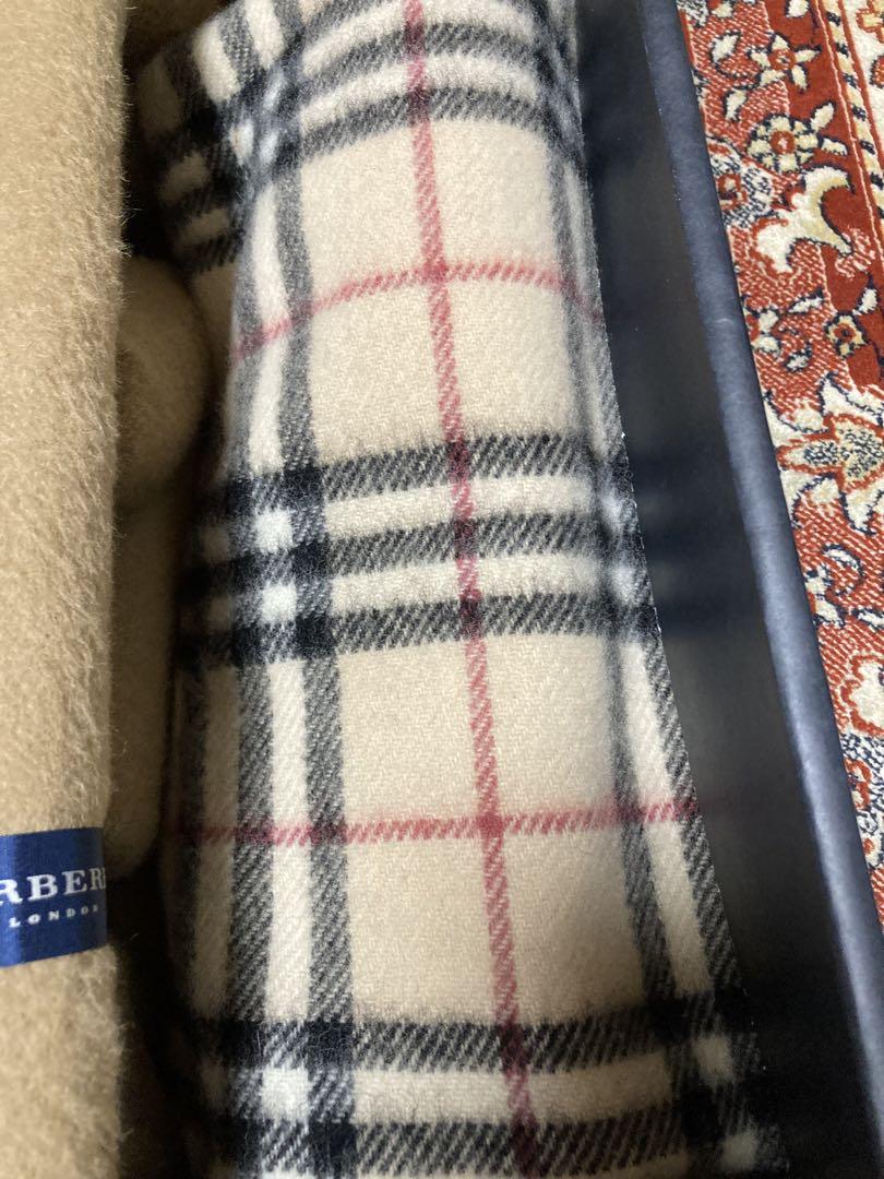 BURBERRY 毛布とひざ掛け