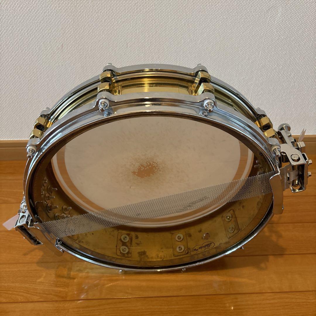 国産ビンテージ YAMAHA SD935BS ブラスピッコロスネア ドラム 画像6