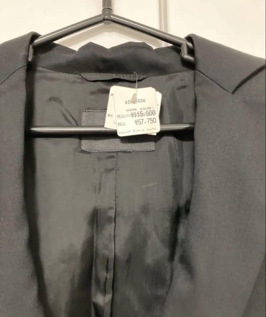 ARMANI エンポリオアルマーニ　ジャケット　ブラック40 新品未使用タグ付き ARMANI エンポリオアルマーニ ジャケット ブラック40 新品未使用