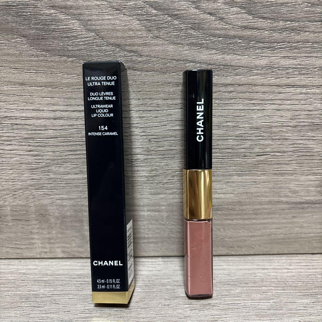CHANEL LE ROUGE DUO 154 インテンスキャラメル 特別限定品
