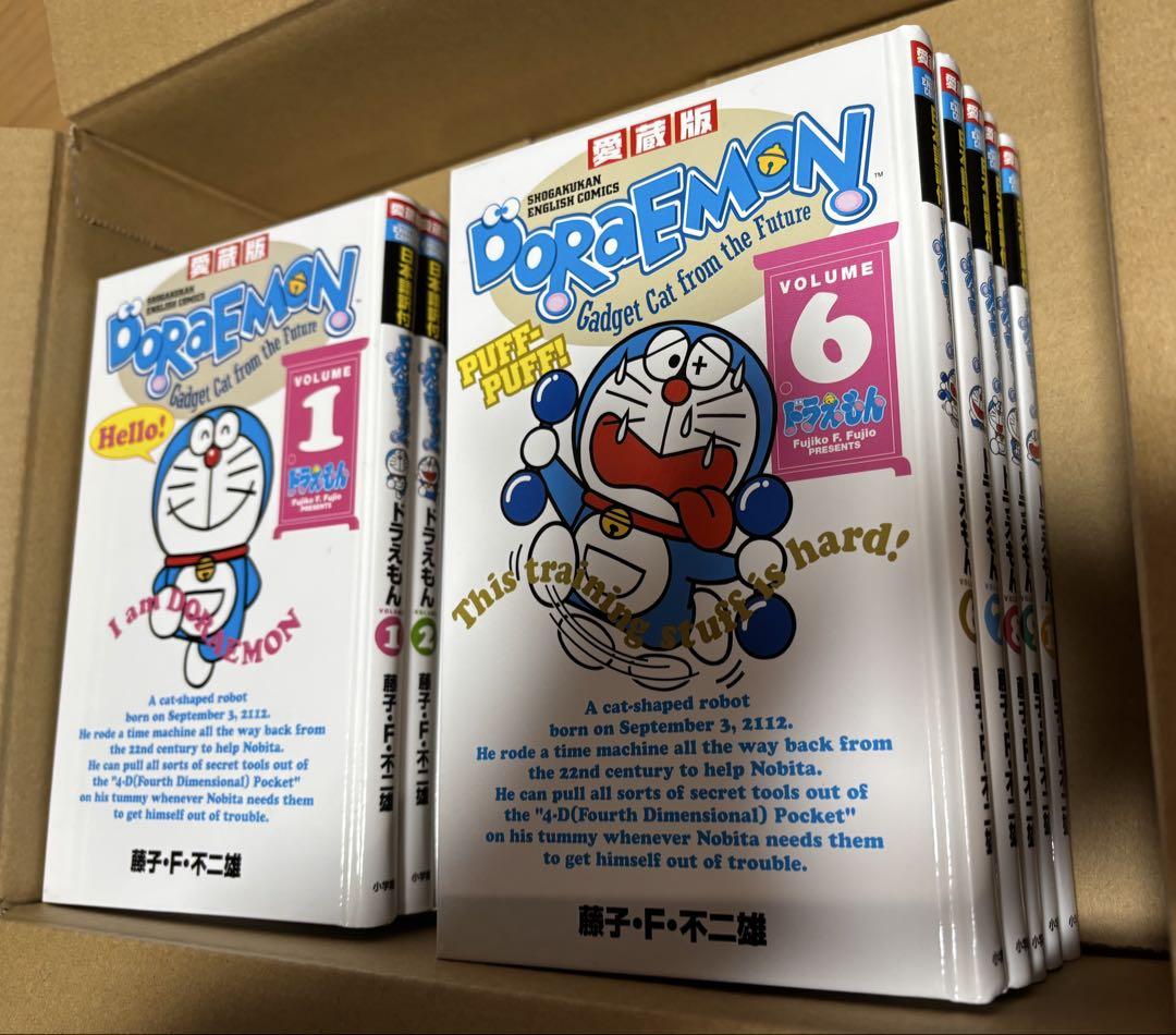 ドラえもん 英語版コミック 全10巻セット　極美品 ドラえもん 英語版コミック 全10巻セット 極美品