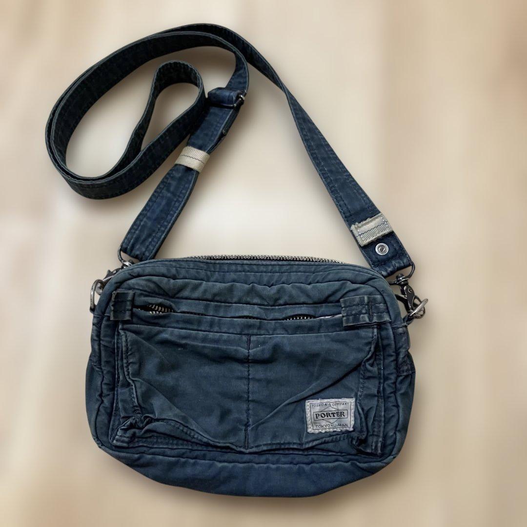 PORTER サコッシュ DEEP BLUE 藍染め ビンテージ吉田カバン