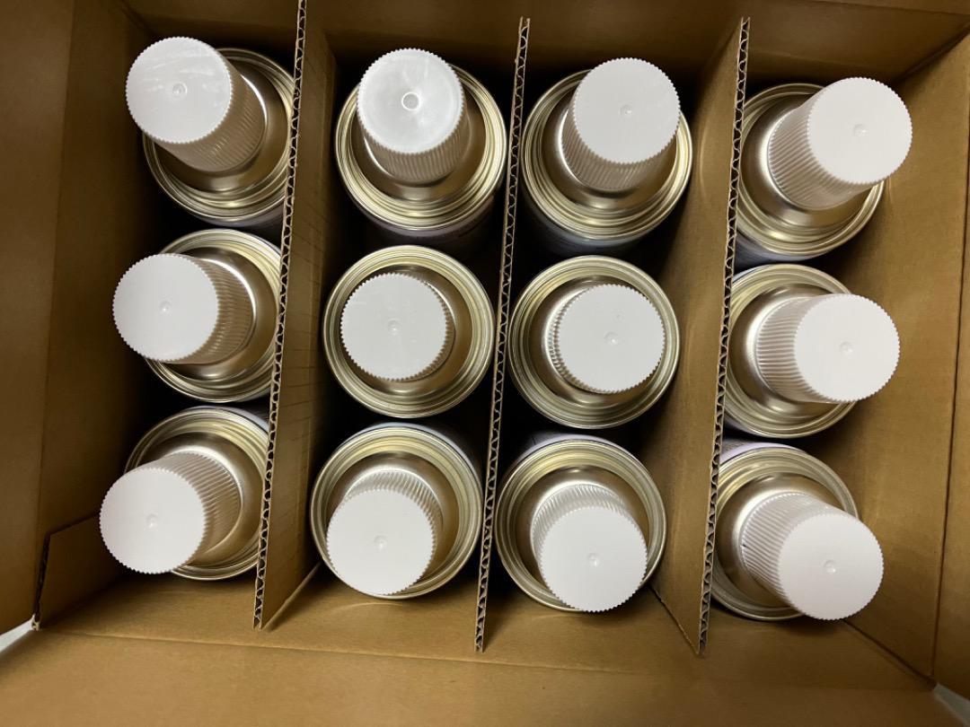 煙感知器用ガスボンベ12本　ノンフロン　能美防災加煙試験器　消防設備点検用具