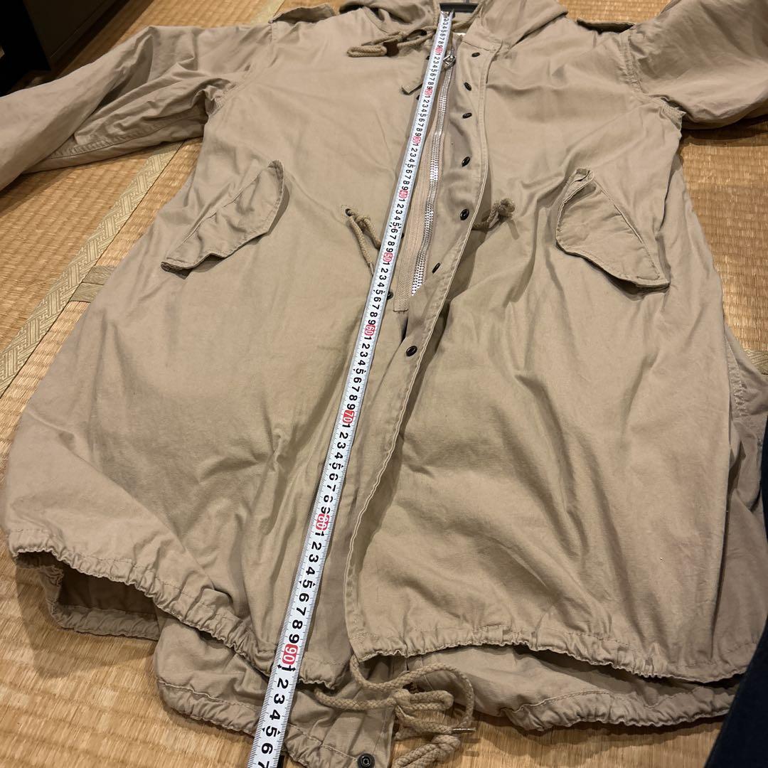モッズコートHOUSTON ヒューストンM-51パーカ XX-S(M-L程度)