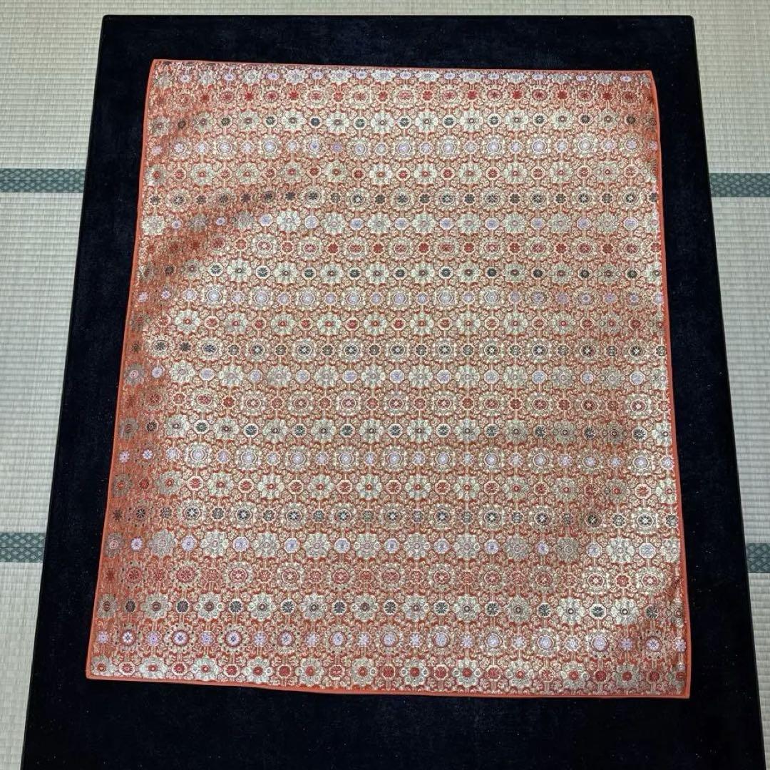 【美品】高級西陣織　金襴打敷　サイズ大　盆・法事　盆棚・祭壇　数回使用のみ 美品】高級西陣織 金襴打敷 サイズ大 盆・法事 盆棚・祭壇 数回