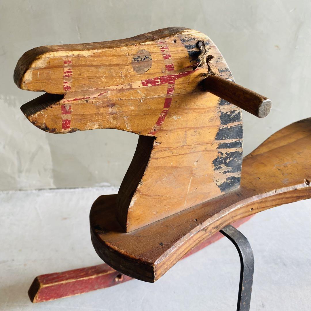 【~40s USA vintage】rocking horse 木馬