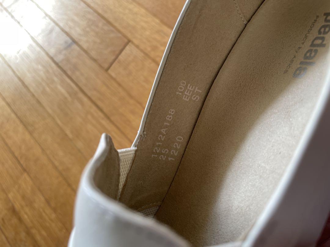 アシックス ペダラ 25cm EEE ローファー