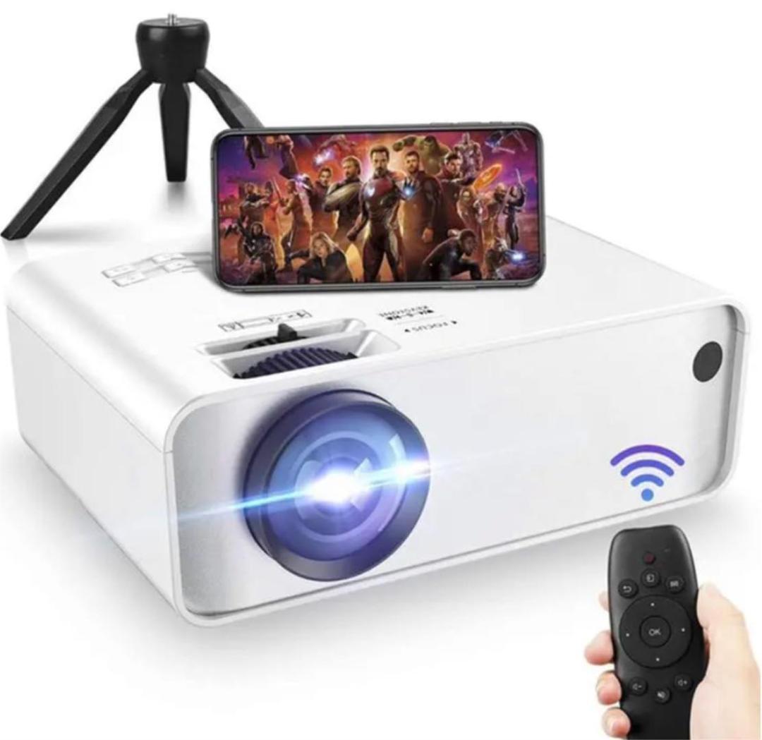 低価格 プロジェクター小型☆1080Pホームプロジェクター家庭用