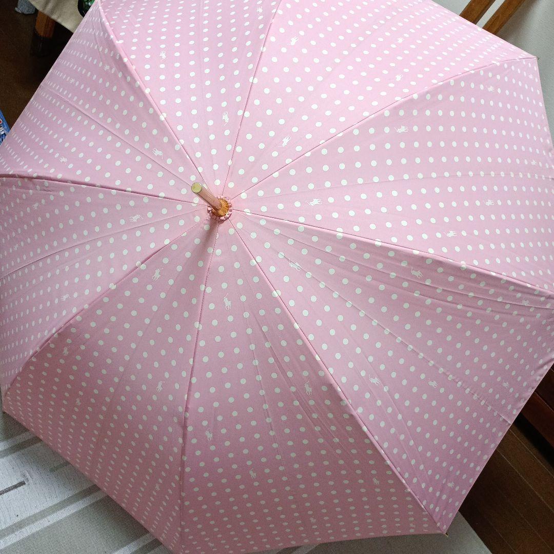 ラルフローレン　雨傘　日傘　晴雨兼用　UV 水玉　ドット