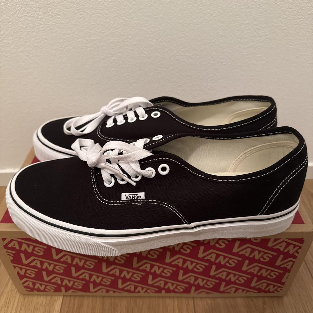【超安い】 AUTHENTIC VANS 新品未使用 オーセンティック26.5cm 靴 - US企画 靴