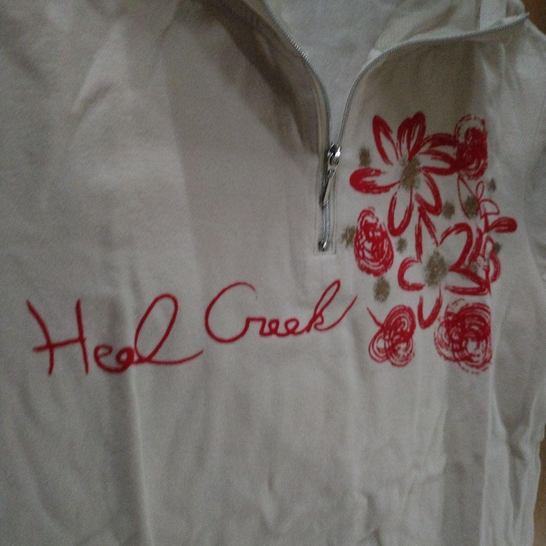 Heal Creek フラワープリント ハーフジップシャツ 40 - メルカリ