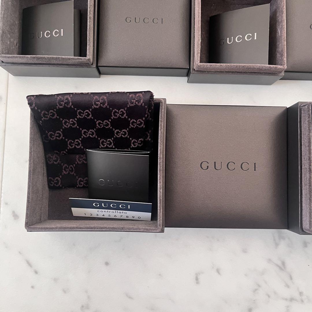 GUCCI グッチ アクセサリー リング ピアス 保存袋 空箱 10個 セット