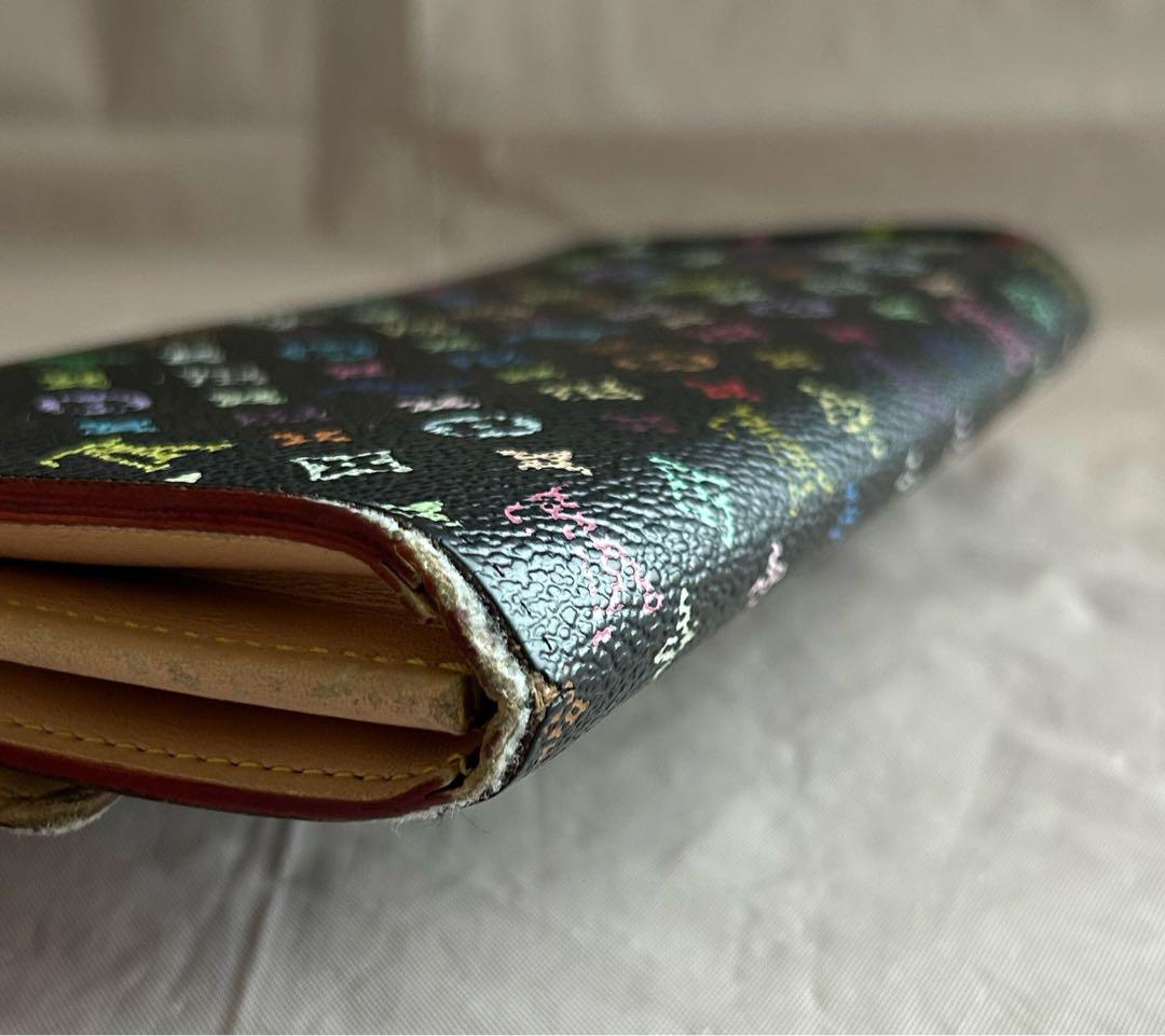 Louis Vuitton マルチカラーモノグラム 長財布 ブラック