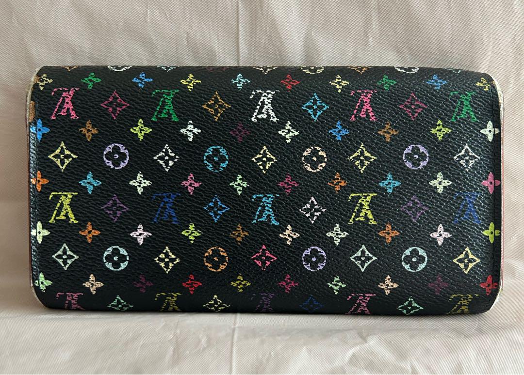 Louis Vuitton マルチカラーモノグラム 長財布 ブラック